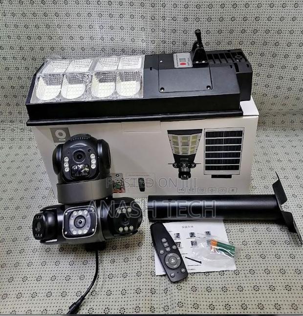 180w V380 Solar Triple Lens 4g 3 Lenses PTZ CCTV Camera