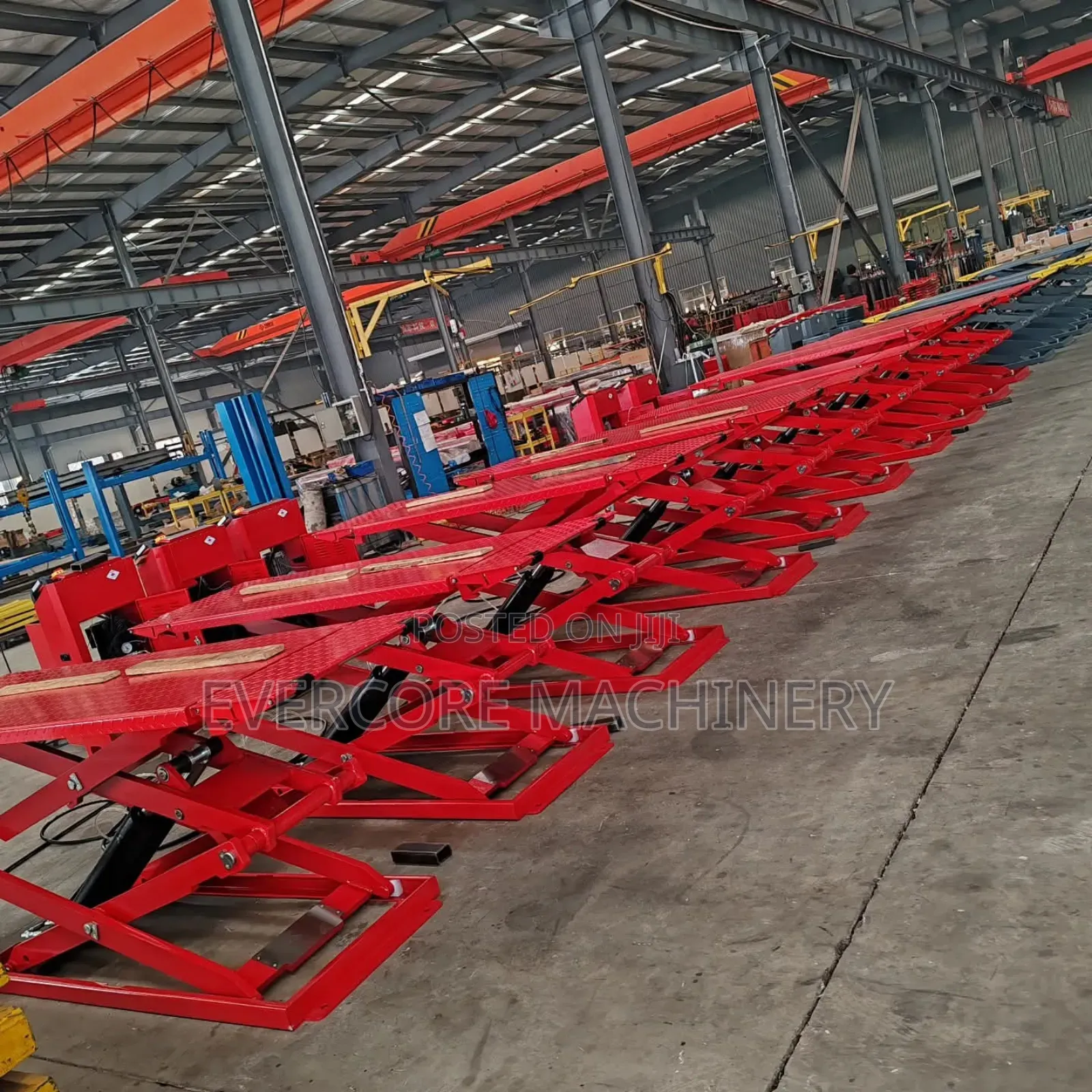 Heavy Duty Scissor Lift Machine 4tonne Capacity