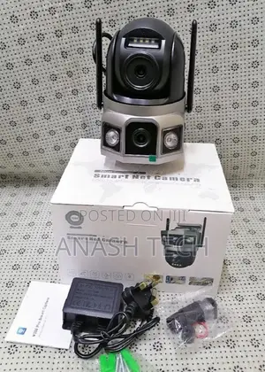 PTZ 360°View 4g Sim Card Camera$ Dual Lens 3 Screen
