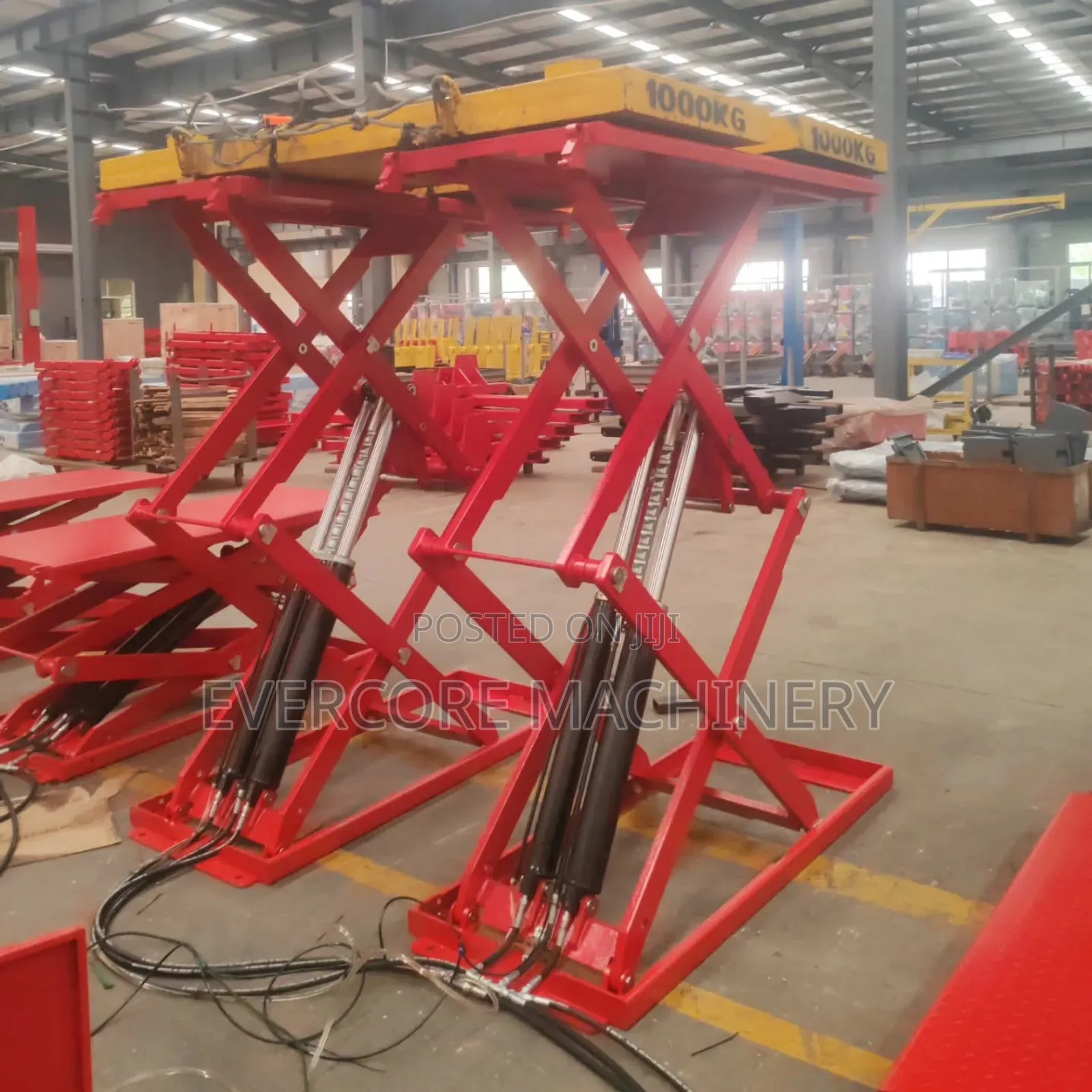 Commercial Car Lift Machine Scissor Heavy Duty.