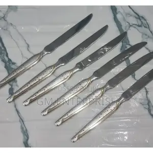 *Boyuan Heavy Stainless Steel Gold Line Cutlery Set