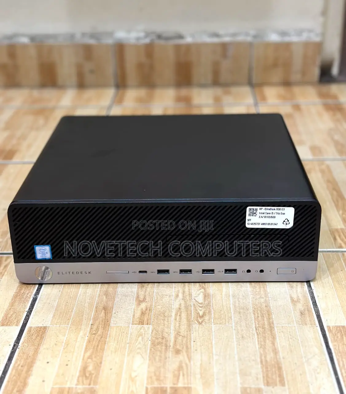 Desktop Computer HP EliteDesk 800 G3 8GB Intel Core I5 HDD+SSD 500GB