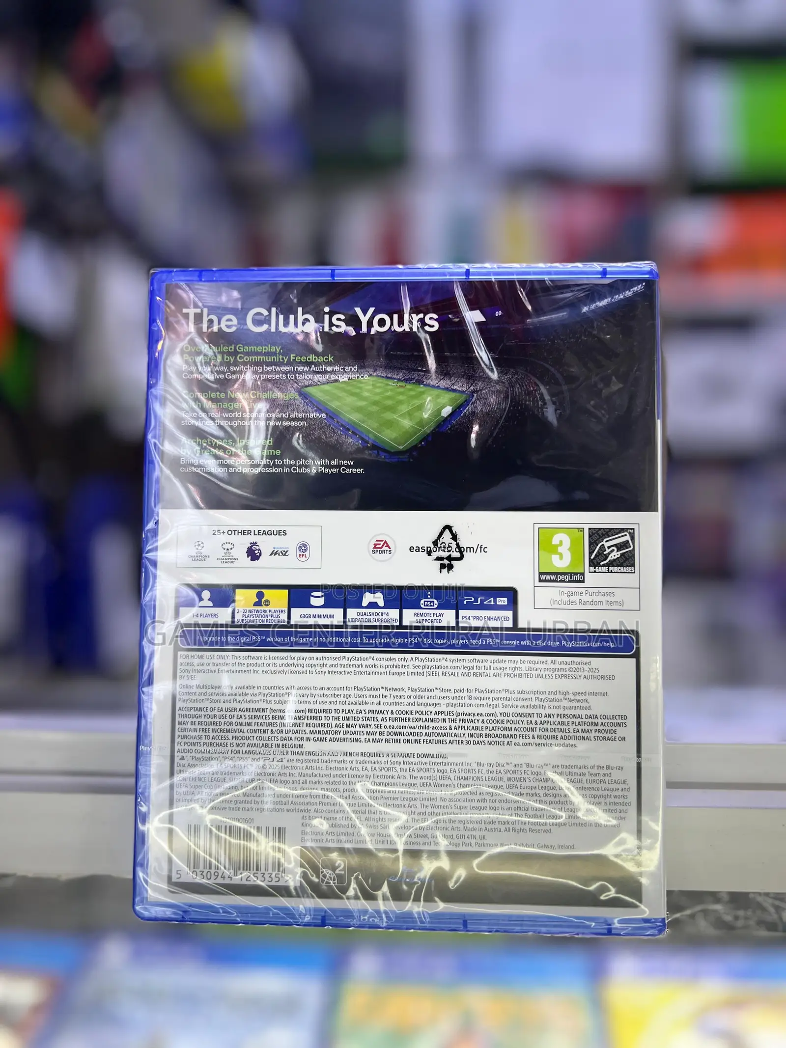 Playstation 4 Fc 26 Ea Sports