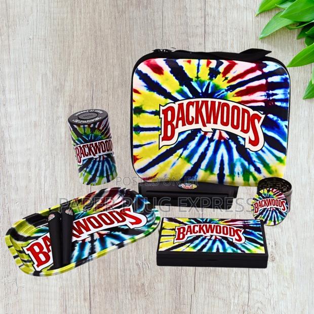 Weighing Scale Smoking Gift Kit Set Bag Backwoods Tie-Dye - thumbnail 2