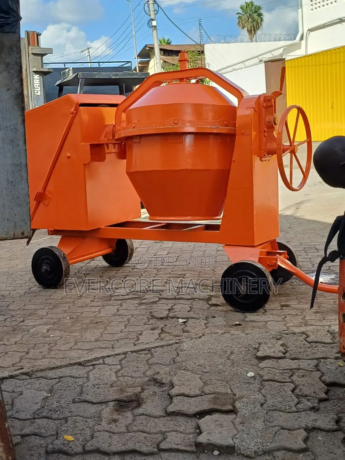 Locally Fabricated Diesel Concrete Mixer Industrial.