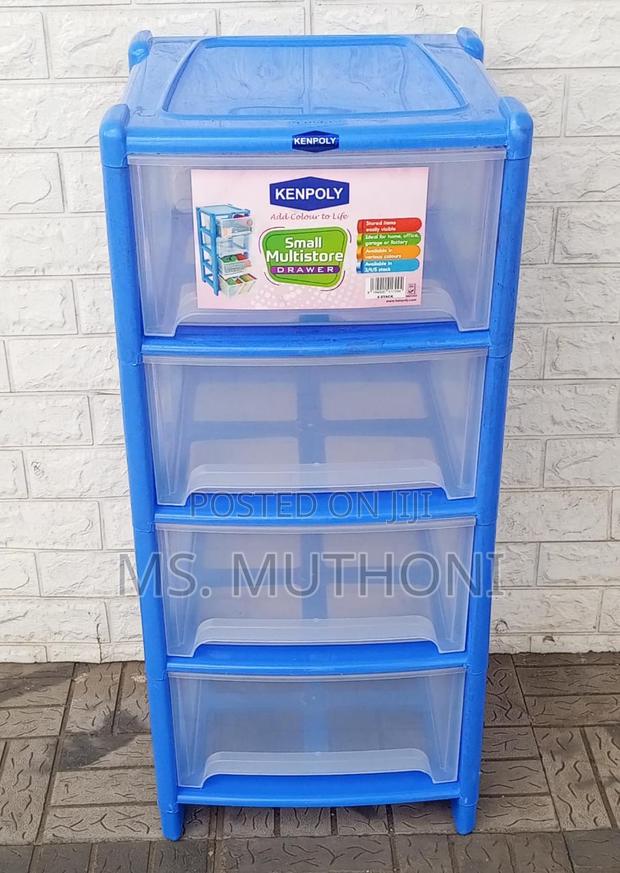 4 Tier Kenpoly Small Multistore Drawer,