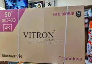 Vitron 50 Inch Frameless Smart Tv