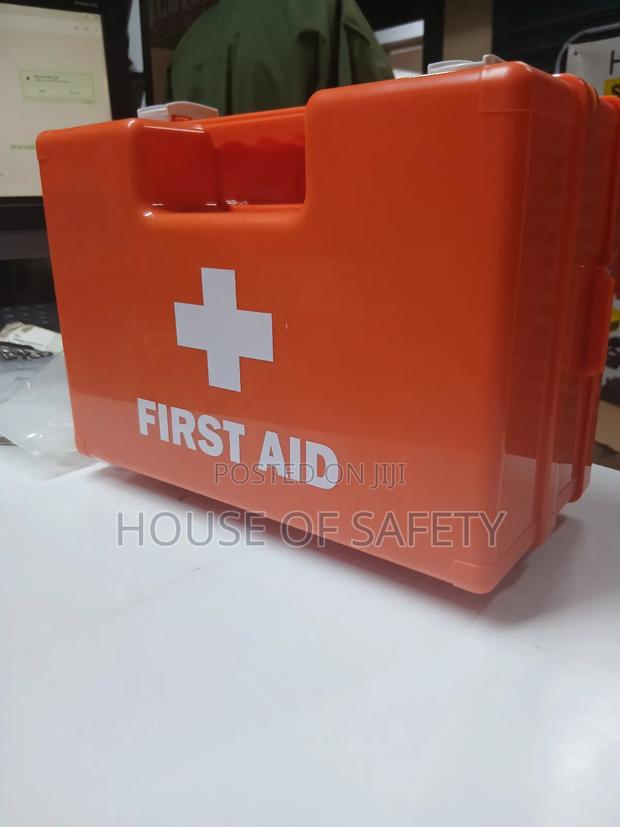 Red First Aid Kit for a Company - main view