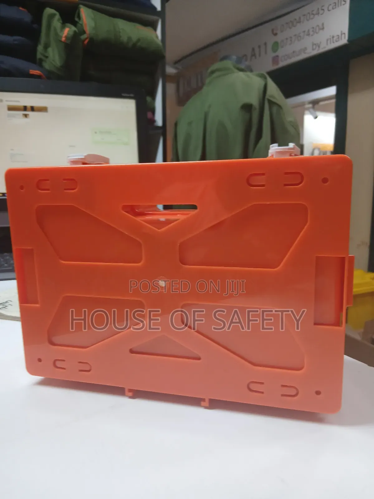 Red First Aid Kit for a Company