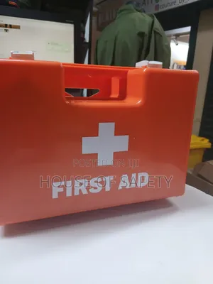 Red First Aid Kit for a Company