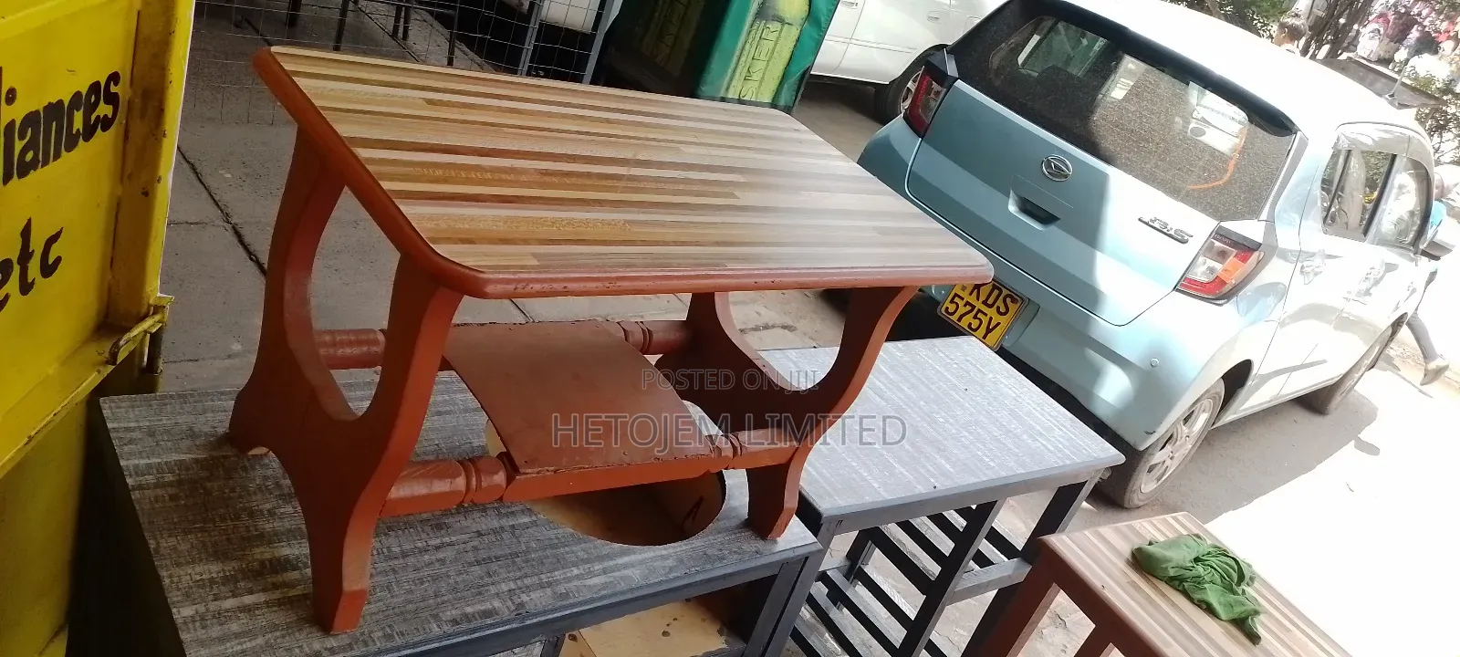 Elegant Wooden Table 30×16 – Perfect for Living Lounge