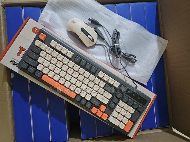 T-Wolf Tf330 RGB Backlit Membrane Keyboard - main view