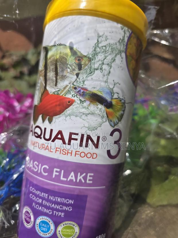 180grams Aquafin Fish Flakes - main view