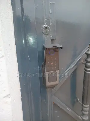 Smart Gate Lock With Key And Fingerprint