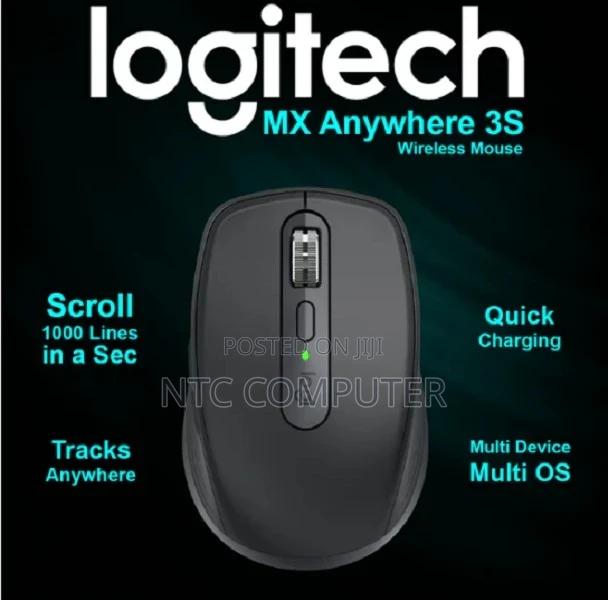 Logitech Mx Anywhere 3s Wireless Mouse - Graphite