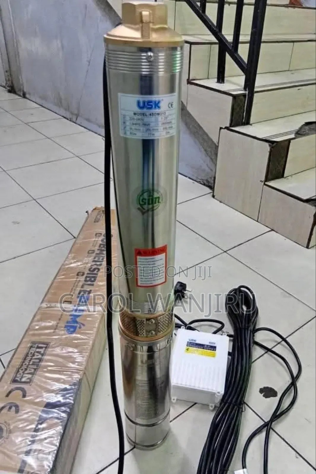 2hp Usk Submersible Pump/ Electric Submersible Water Pump 2hp