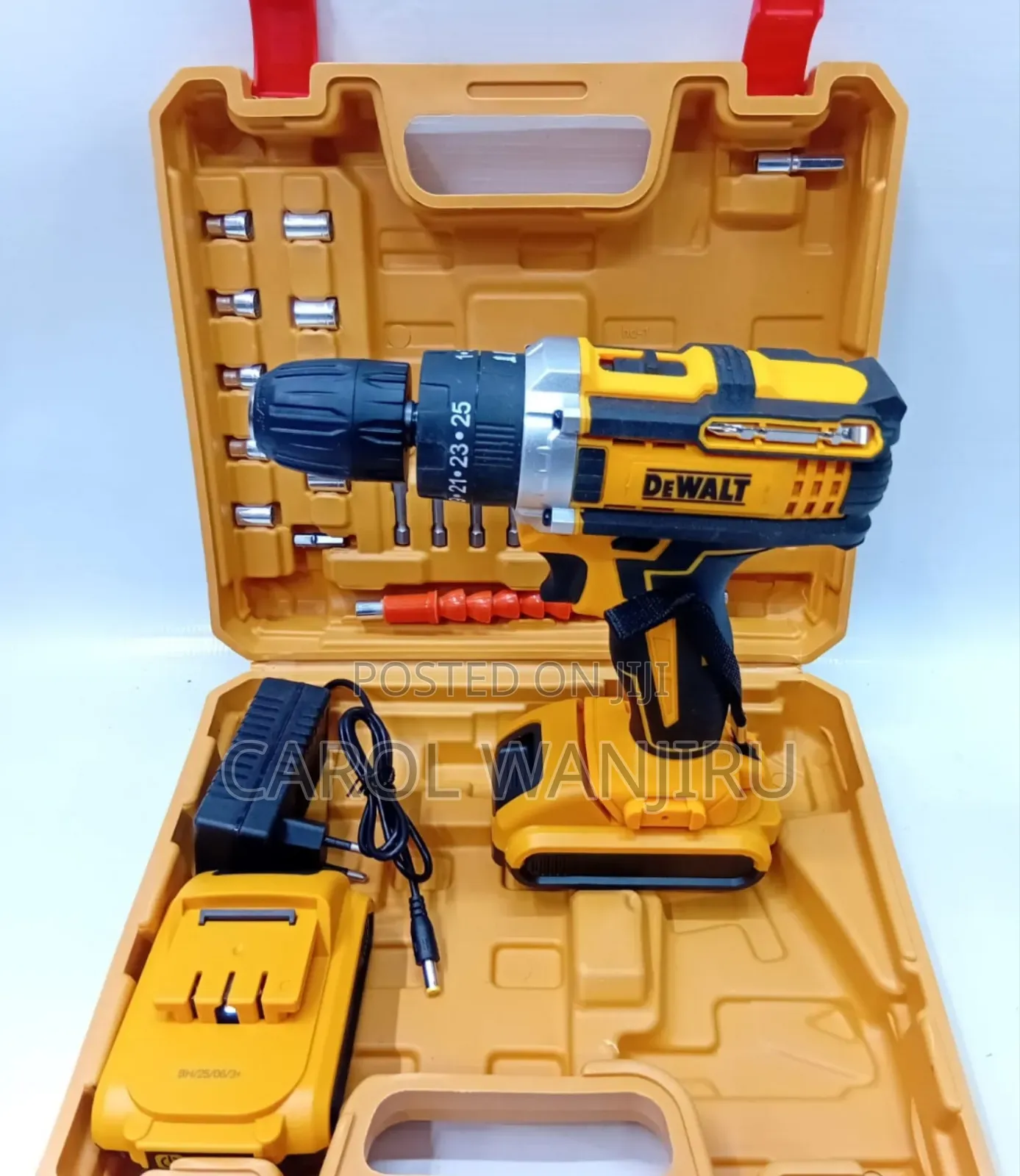 Rechargeable Dewalt Drill/ Cordless Drill Set Dewalt 36v