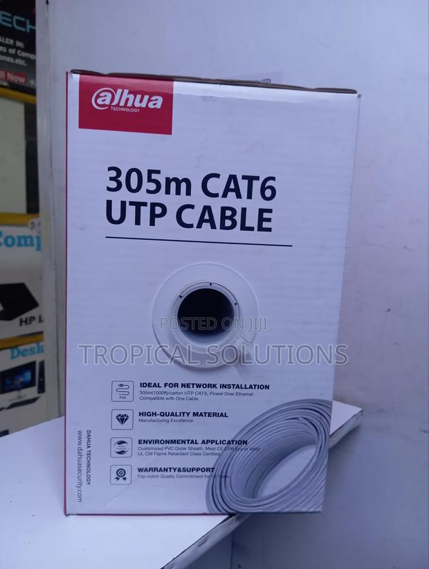Dahua Utp Ethernet Cable Cat6 Network Cable Available - main view