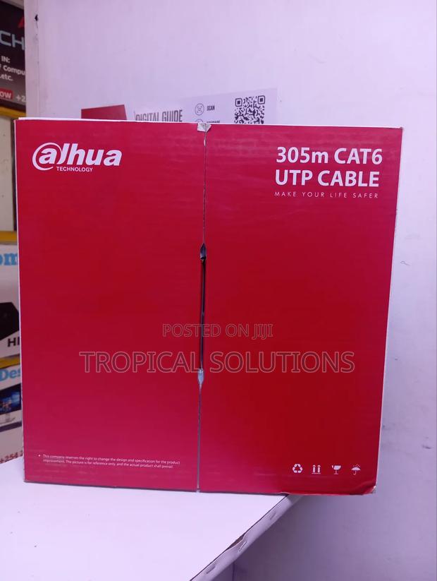 Dahua Utp Ethernet Cable Cat6 Network Cable Available - thumbnail 2