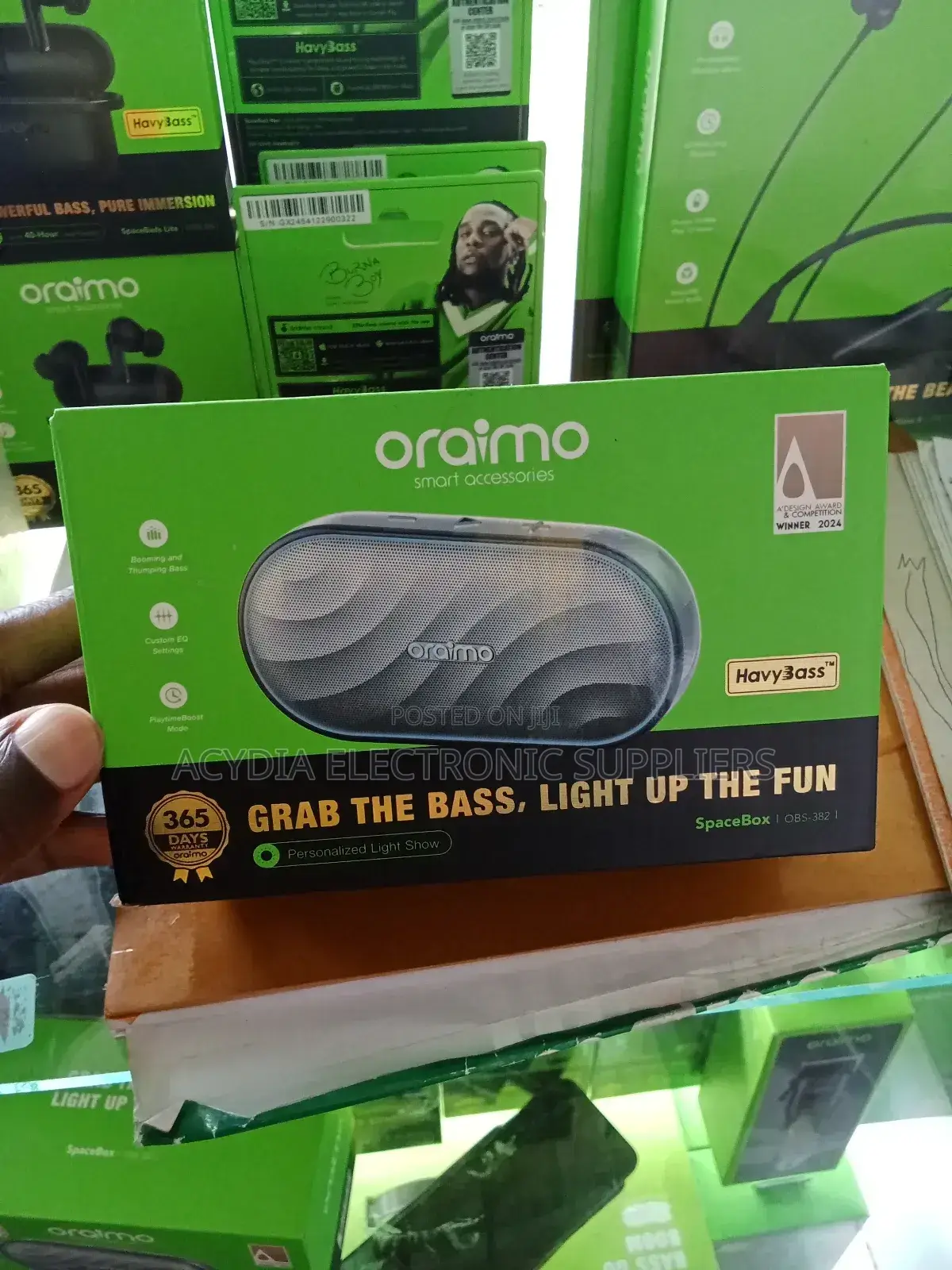 Oraimo Spacebox Obs-382 Desk Bluetooth Speaker