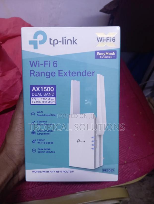 Tp Link Re505x Available Wifi 6 Range Extender - main view