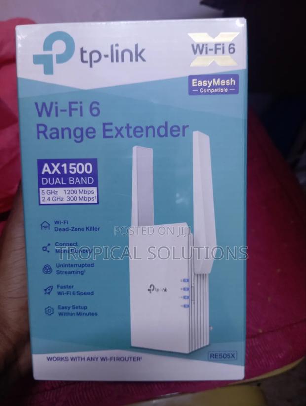Tp Link Re505x Available Wifi 6 Range Extender - thumbnail 2