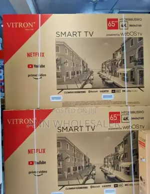 Vitron 65 Inch Frameless Smart  Tv