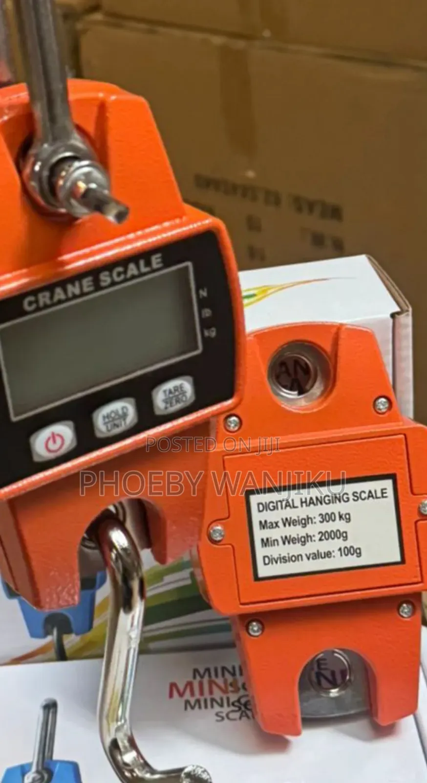 Mini Crane Maximum Weighing Weight 300 Kilograms