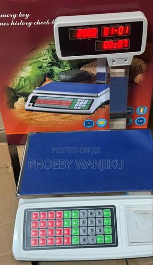 Maximum Weight 50kg 40 Memory Receipt Scale - thumbnail 2