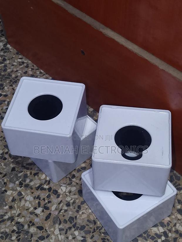 Elegant Microphone Flags Square Shaped Standard Sizes for Branding