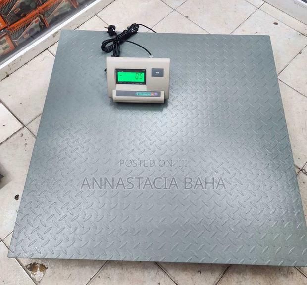 I Ton Platform Scale 1.2m By 1.2m - main view