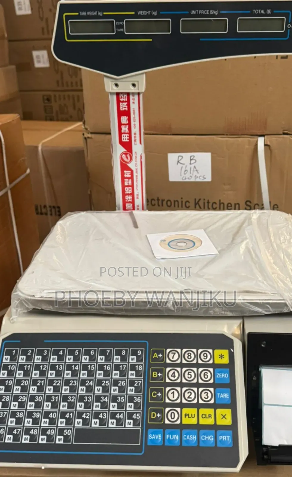 *Barcode Labeling Scale