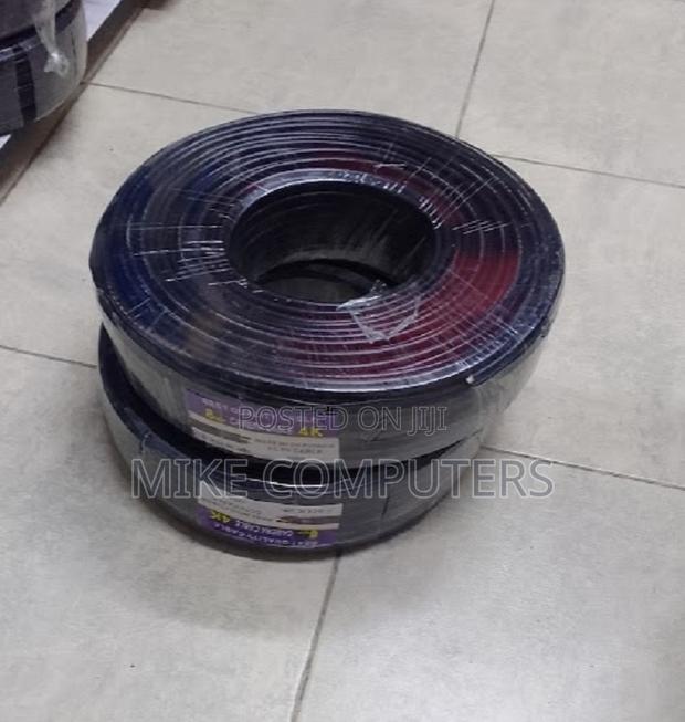 Coaxial CCTV Rg59 100m Cable Power and Signal