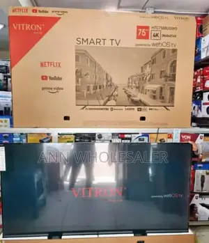 New Vitron 75 Inch Frameless Smart Tv