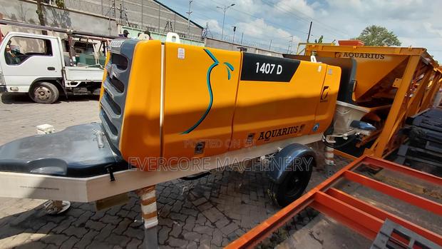Quality Aquarius Concrete Pump With 100m Delivery Pipe.