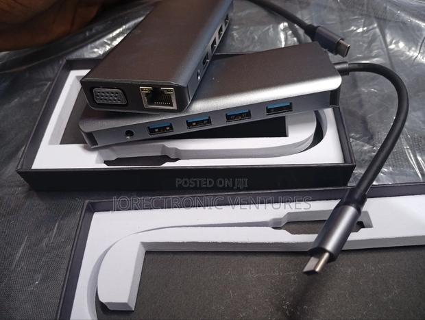 Type C to HDTV Usb to C 12 in 1 Adapter