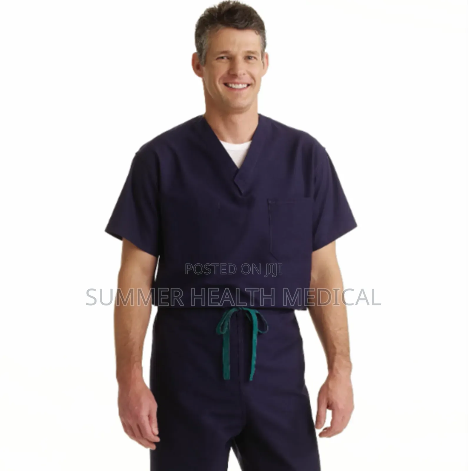 Scrubs With Retractable Tape