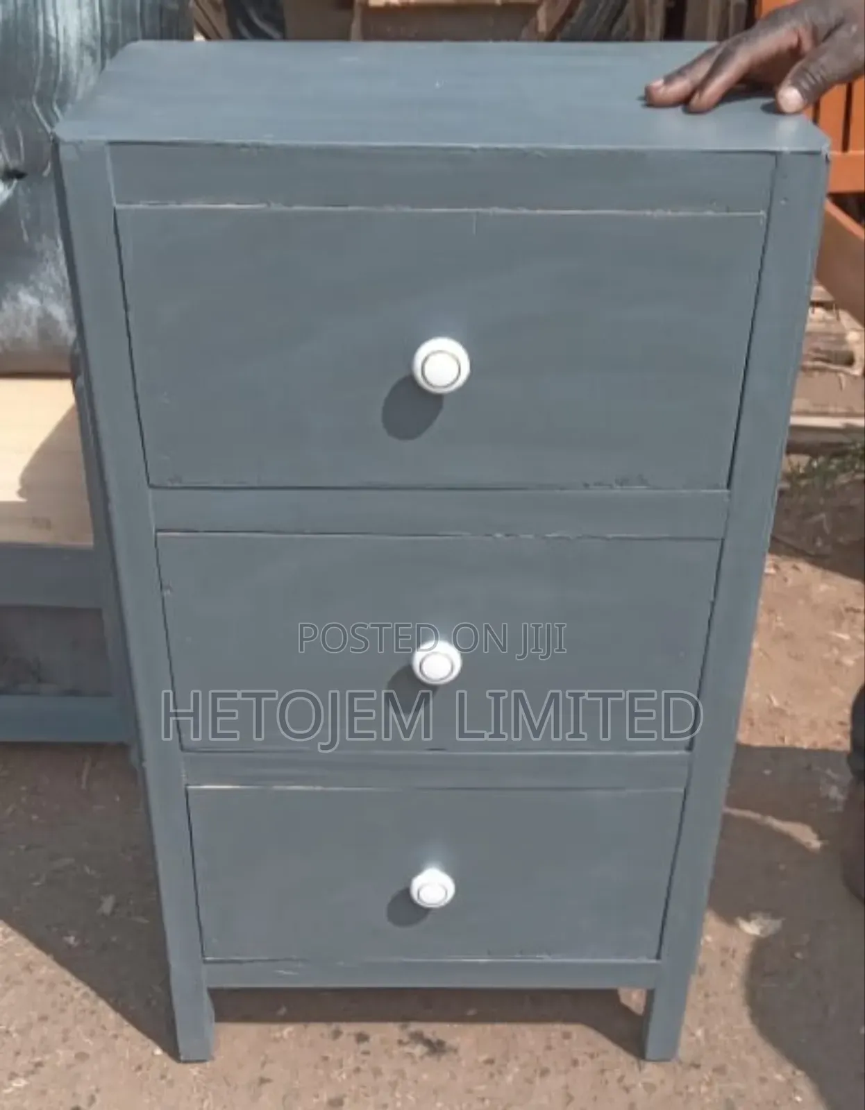 Elegant 3-Drawer Chest — Stylish Durable
