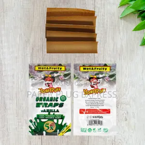 Honeypuff Flavored Blunt Wraps – 5 Pack (Vanilla)