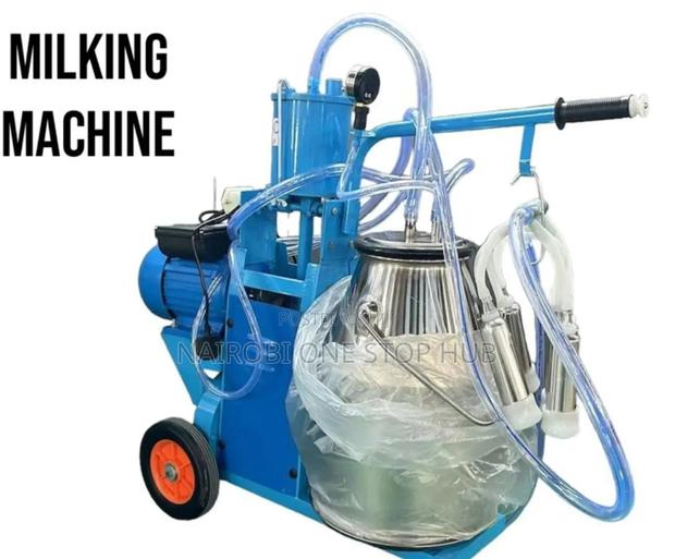 Single Cylinder Milking Machine - main view