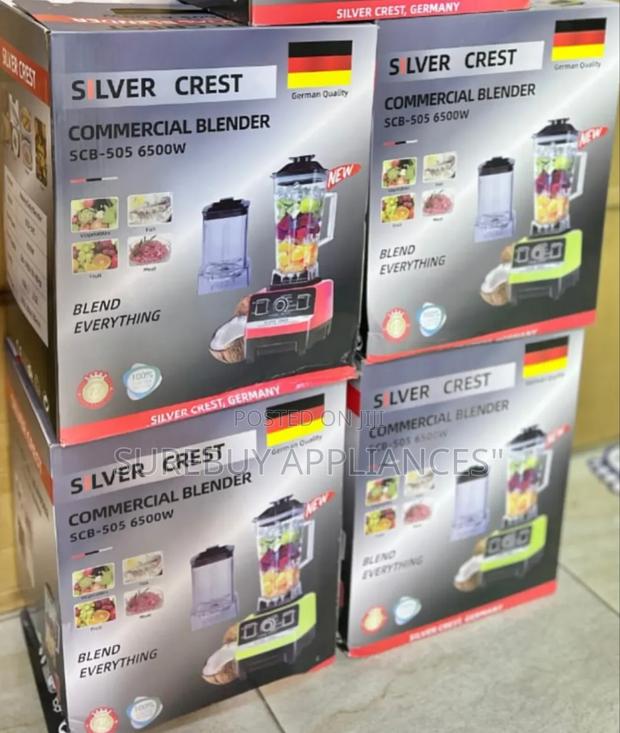 Silver Crest Commercial Blender 6500 Watts