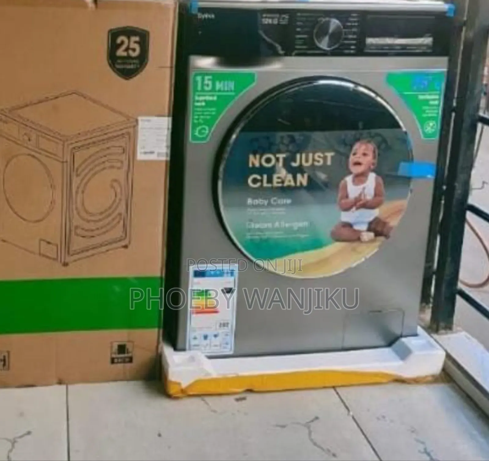 Syinix 12kg Wash and Spin