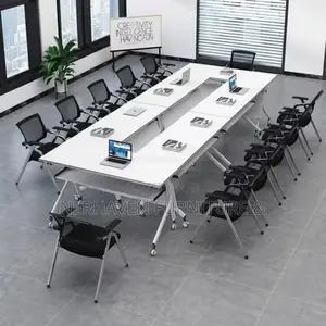 Portable Folding Conference Table – Durable Easy to Use