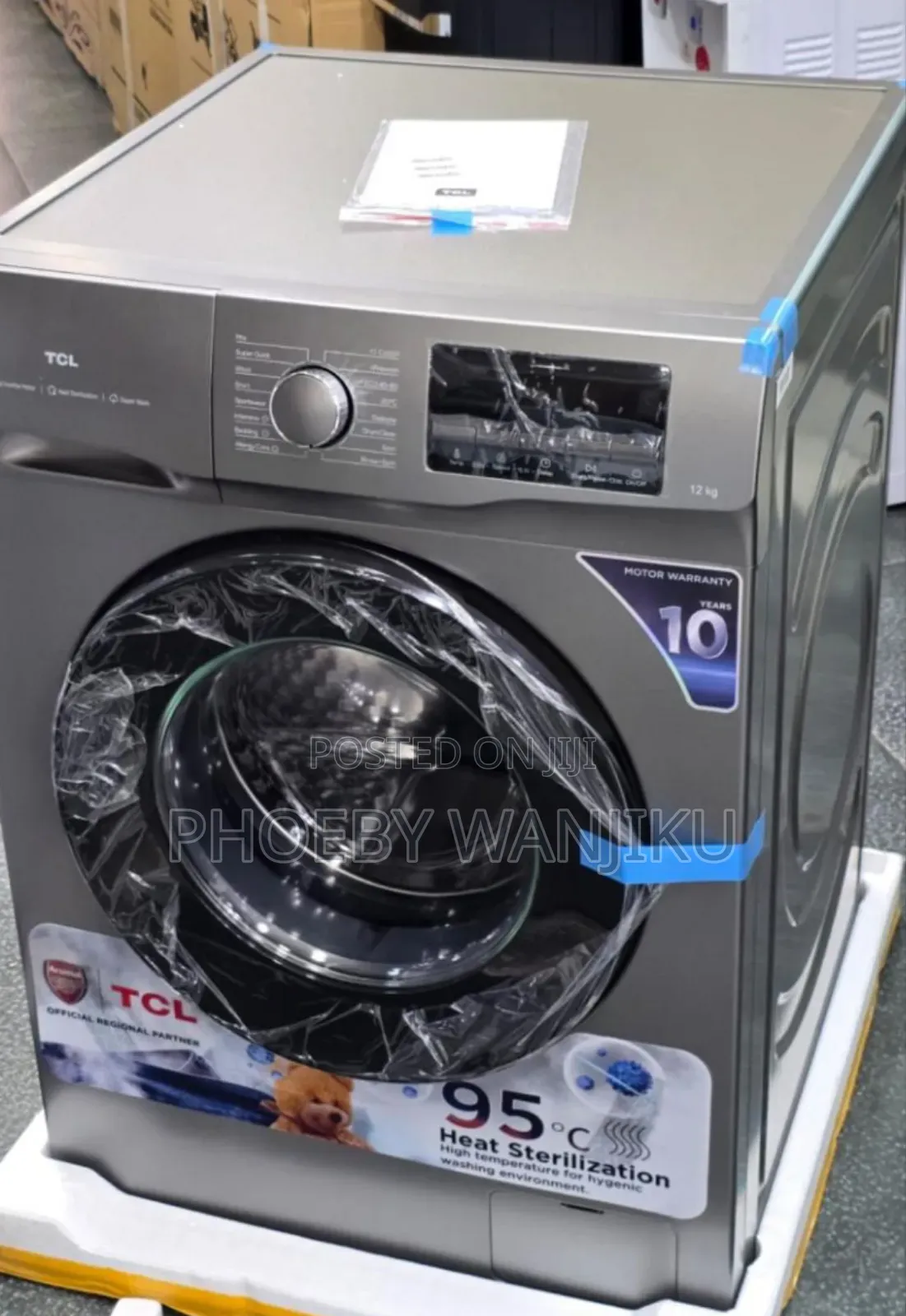 TCL 10 Kg Wash and Spin Washing Machine