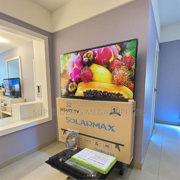Solarmax 32 Inch Android Smart Frameless Led Tv Internet Access - thumbnail 2