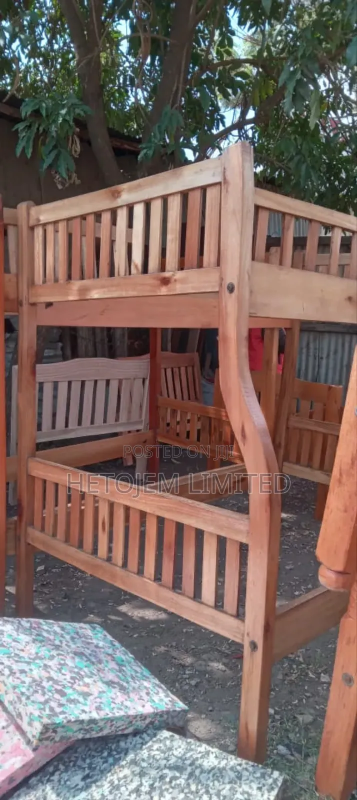 Kitanda Cha Deki Cha Mbao 4×6 — Imara Na Kifahari