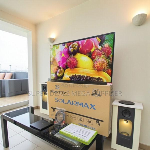 Solarmax 32 Inch Frameless Android Smart Led Tv With Clear View - thumbnail 2