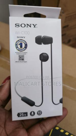 Sony Wi-C100 Wireless in Ear Headphone - thumbnail 2