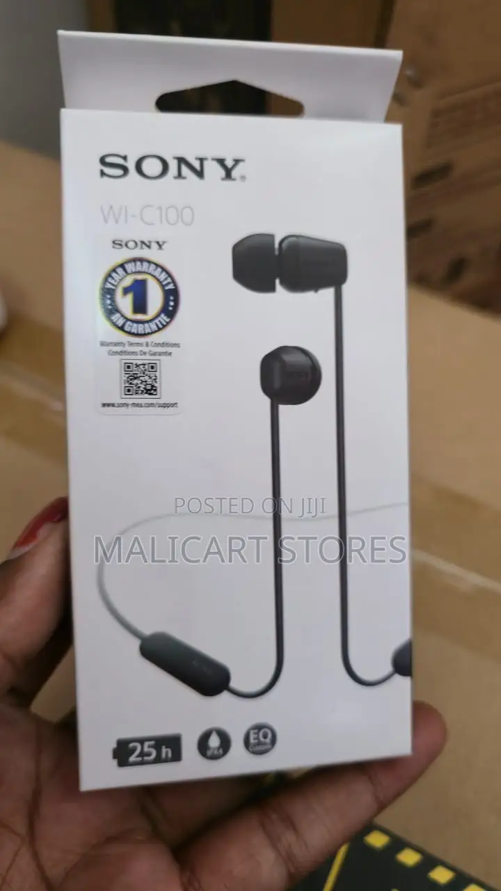Sony Wi-C100 Wireless in Ear Headphone