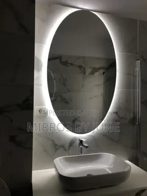 Sink / Salon /Dinning Room/Bathroom Mirror With White Back Light